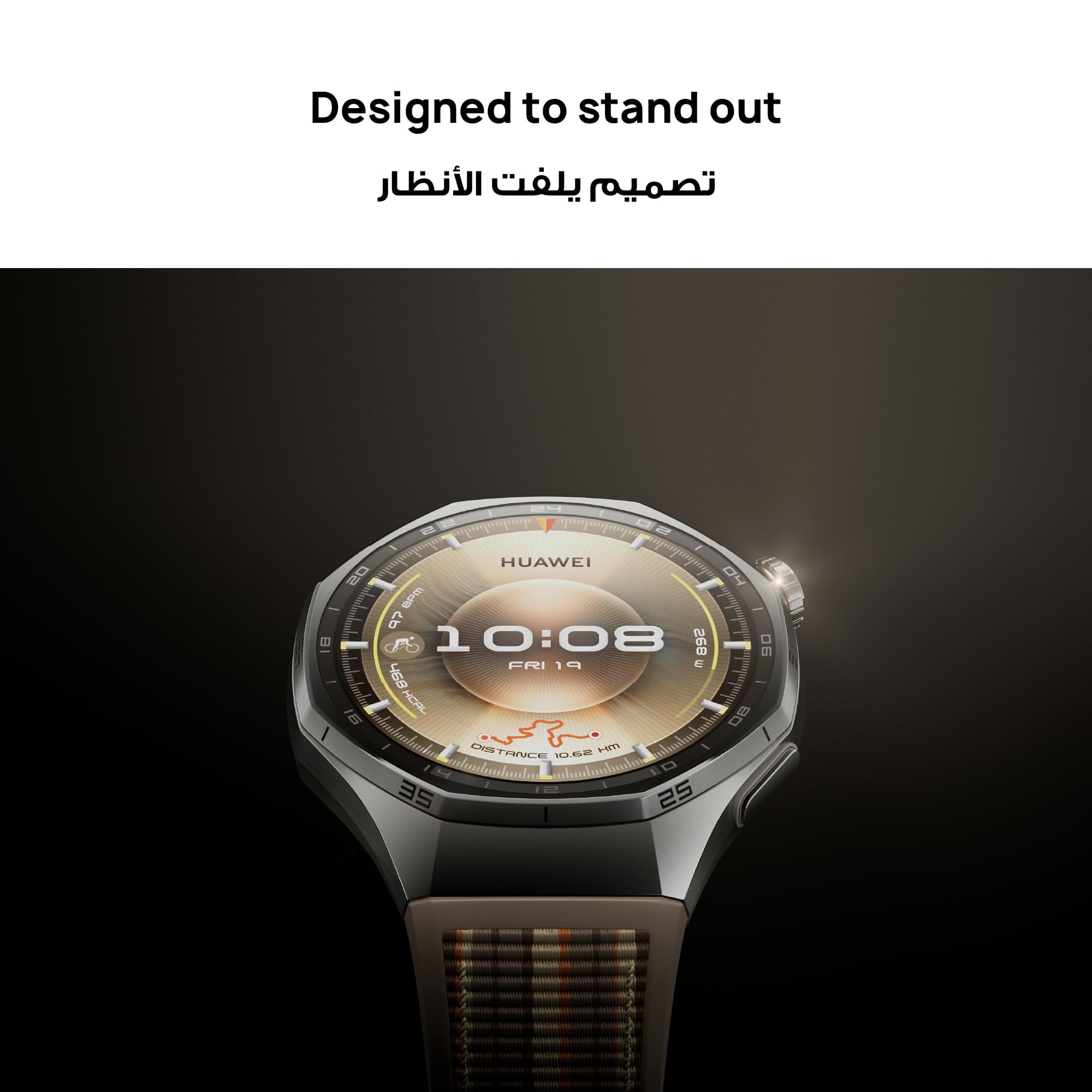 ساعة WATCH GT 6 Pro الذكية، مقاس 46 مم، عمر بطارية يصل إلى 21 يومًا