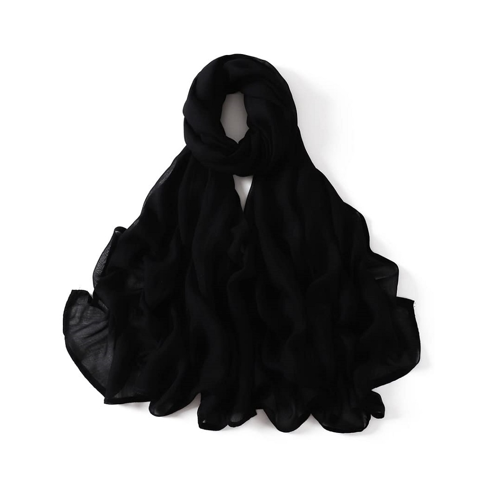 وشاح رأس فاخر من قطن الفسكوز - شال فاخر يسمح بمرور الهواء (اشترِ واحداً واحصل على الثاني مجاناً)